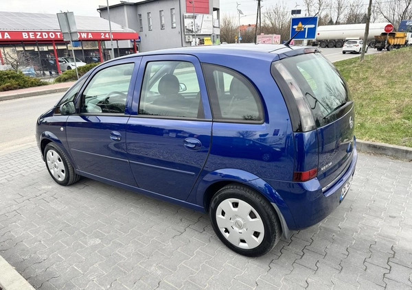 Opel Meriva cena 11900 przebieg: 190000, rok produkcji 2007 z Nieszawa małe 106